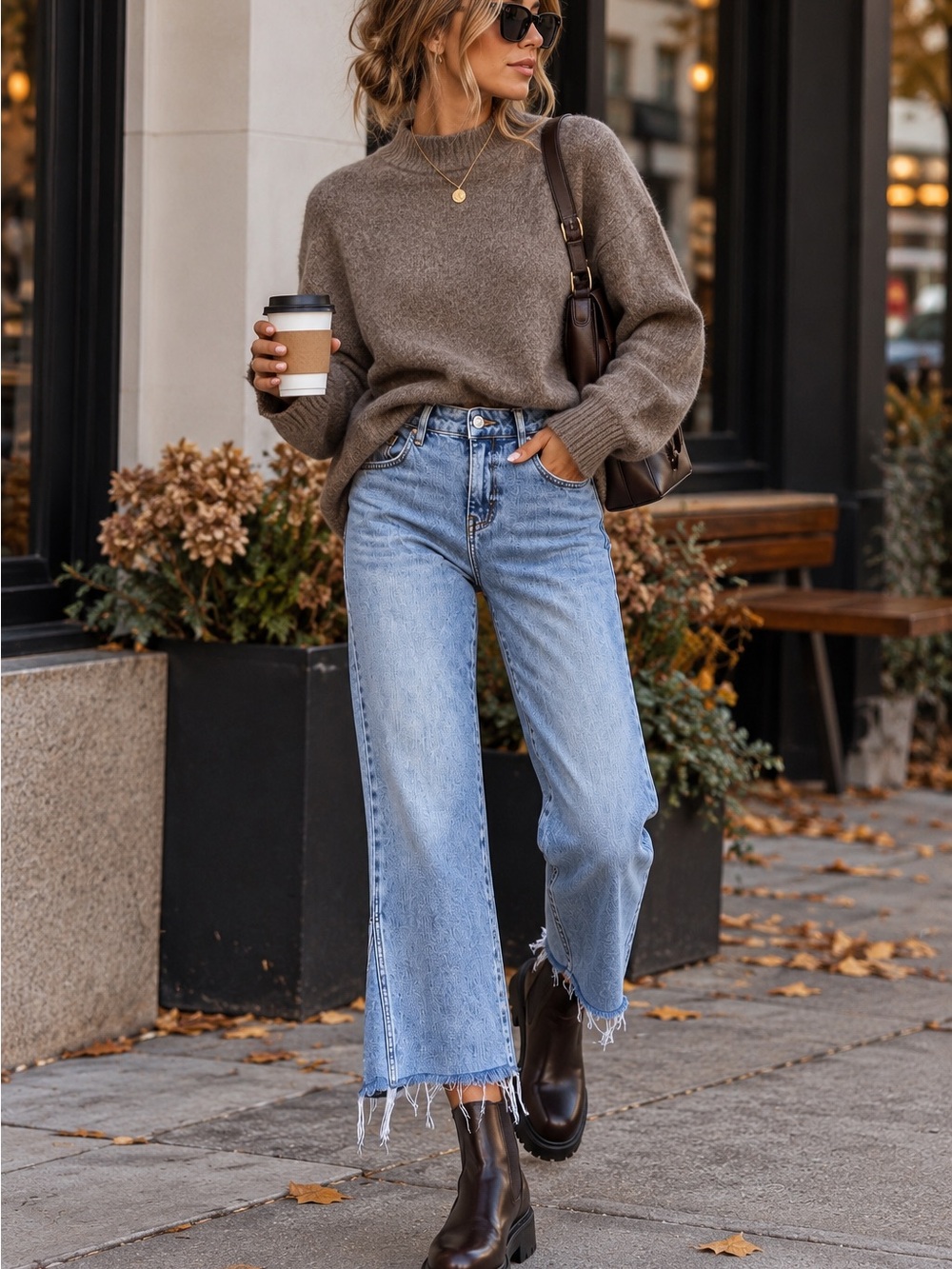 Free People Light Wash Cropped Jeans Raw Hem Women’s Size 27